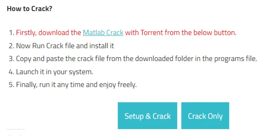 CracksMad 指示